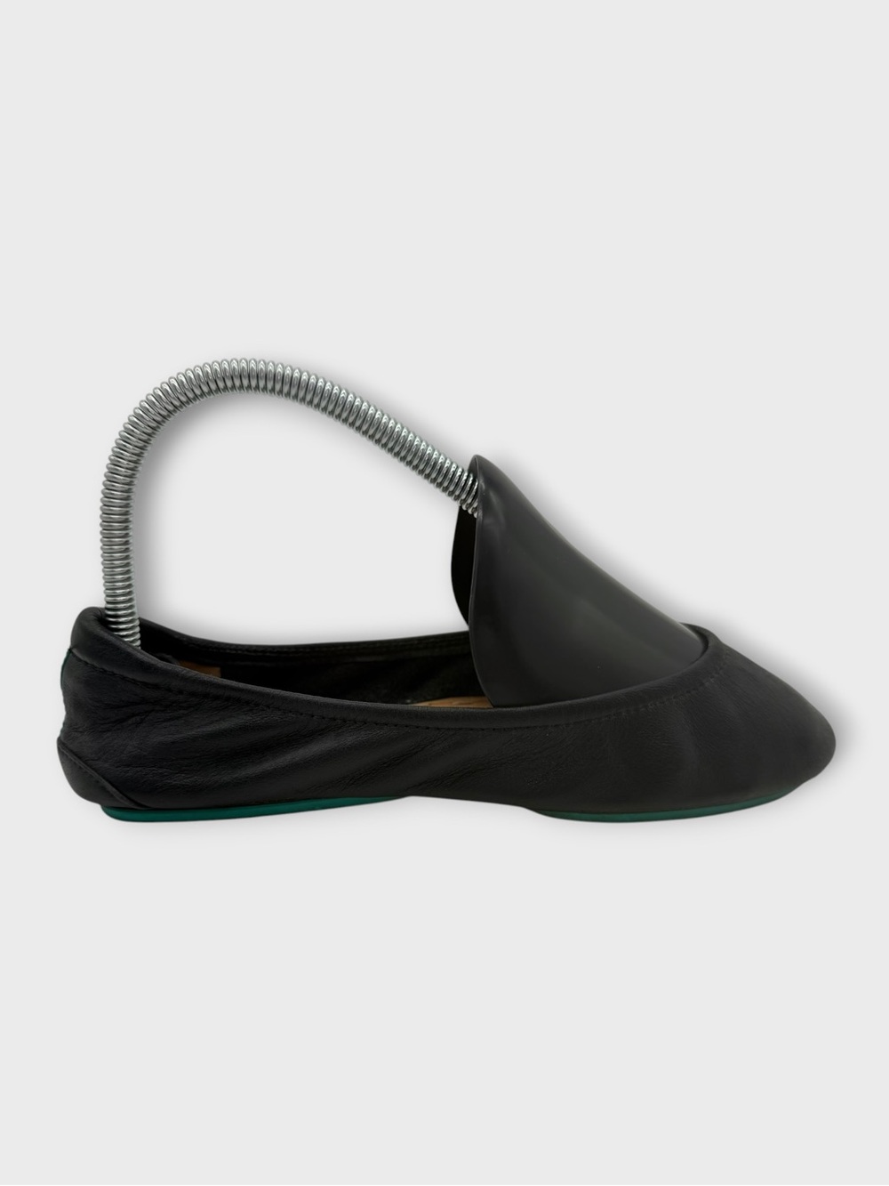 Tieks Classic Ballet Flats Black Teal Women’s Size 6 Good Condition‎ Cute!!
